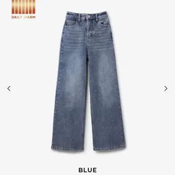 새상품급 coca 코카 이번 시즌 속기모 데님 와이드 팬츠 블루 S