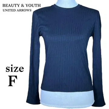 A209 뷰티앤유스 T셔츠 상의 F 스트라이프 타이틀