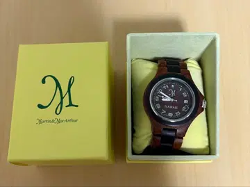 Martin & MacArthur 하와이 코어 우드 시계