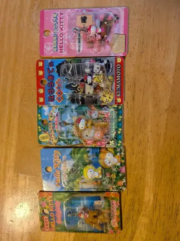 헬로키티 지역 한정판 스트랩 5개 세트