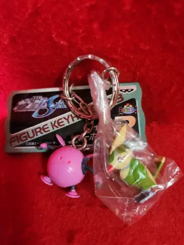 기동전사 건담 SEED 핑크 할로 & 트리 피규어 키링