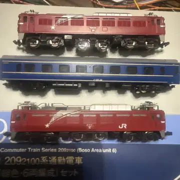 철도 모형 정크 차량 3량