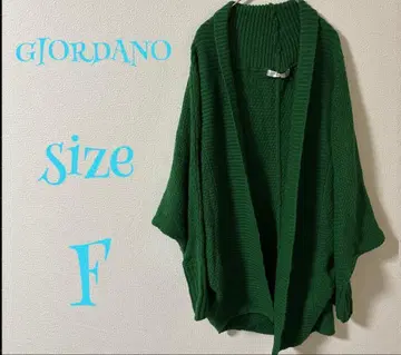 GIORDANO 그린 가디건 사이즈 F