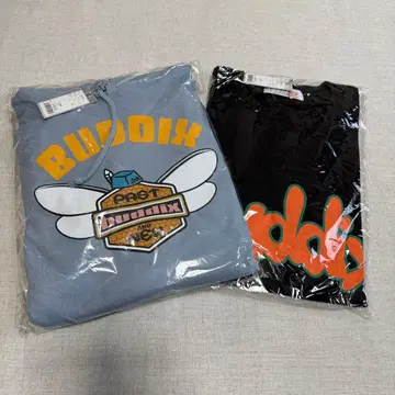 BUDDIX 후드티/ T셔츠 2장 세트 XL