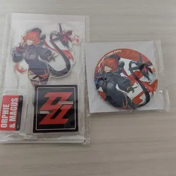 gigo 한정판 젠레스 존 제로 올페우스 아크릴 스탠드 & 캔뱃지