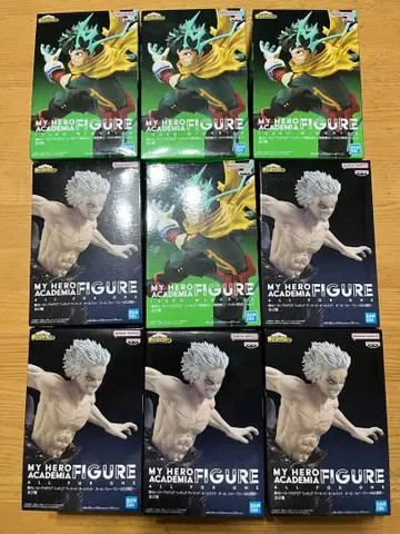 GIGO 한정판 나의 히어로 아카데미아 올 포 원 미도리야 이즈쿠 9체