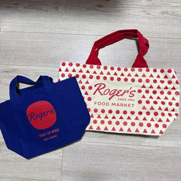 새상품 Roger's 토트백 2세트