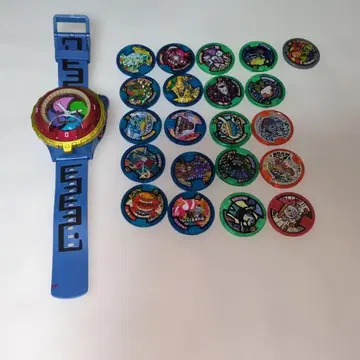 요괴워치 와 요괴메달 21개 세트