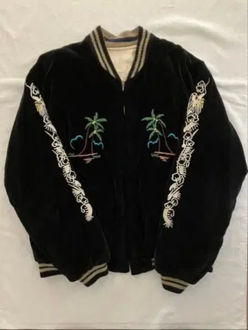 테일러 토요 홍콩상회 스카잔 40주년 모델 벨벳 리버서블 사이즈 대 L