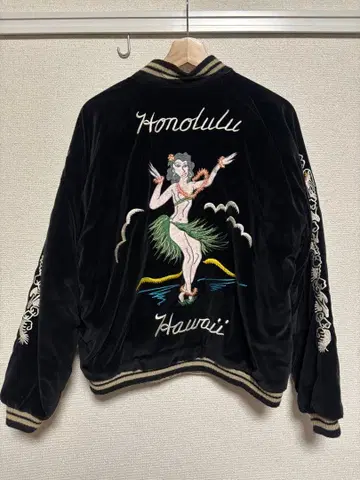 테일러 토요 홍콩상회 스카잔 40주년 모델 벨벳 리버서블 사이즈 대 L