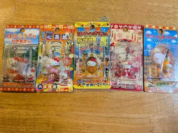 헬로키티 지역 한정 스트랩 세트 5개