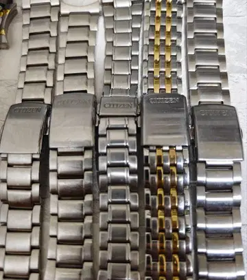 20mm CITIZEN 정품 벨트 5세트 묶음 판매 메탈 밴딩 블레스