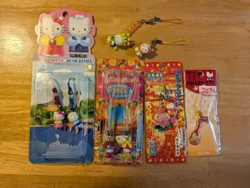 헬로키티 지역 한정판 스트랩 5개 세트