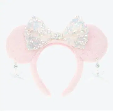디즈니 미니 마우스 핑크 머리띠