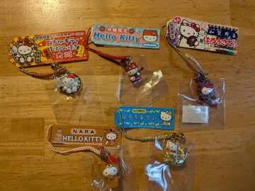 헬로키티 지역 한정 스트랩 5개 세트