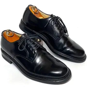 [ 고품질 ] REGAL 리걸 플레인토 더비 블랙 24EEE 가죽 신발