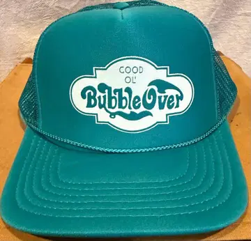 Bubble Over 터콰이즈 트래커 캡 미사용 새상품