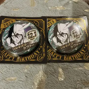 BLEACH 원작 생일 캔뱃지 우르키오라