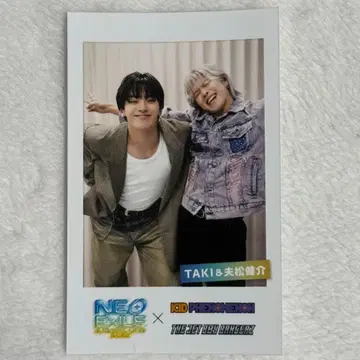 TAKI 오마츠 켄스케 폴라로이드풍 포토 카드 네오에그