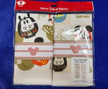 도쿄 디즈니 리조트 2026 설날 페이스 타월 달마 말띠 해