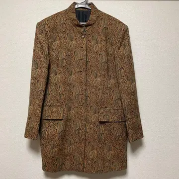 INVERNO 체스터 코트 코트 페이즐리 무늬