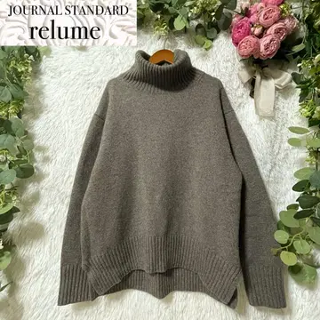 [당일 발송] 저널 스탠다드 리룸 두꺼운 원단 터틀넥 멜란지 그레이