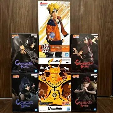 우즈마키 볼트/우즈마키 나루토-II/가아라/이타치/사스케 6체