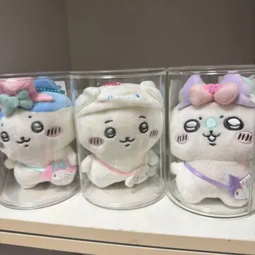 [정품] 치이카와 x 산리오 캐릭터즈 봉제 인형 3개 세트