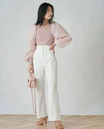 CELFORD 셀포드 센터 프레스 스트레이트 팬츠