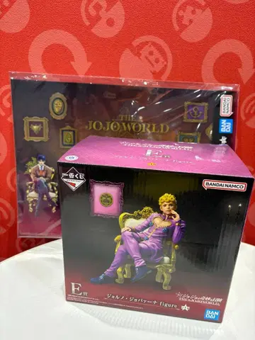 죠르노 죠바나 E상 피규어 클리어 포스터 포함