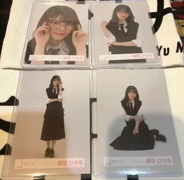 모리타 히카루 사쿠라자카46 브로마이드 넥타이 코디 컴프