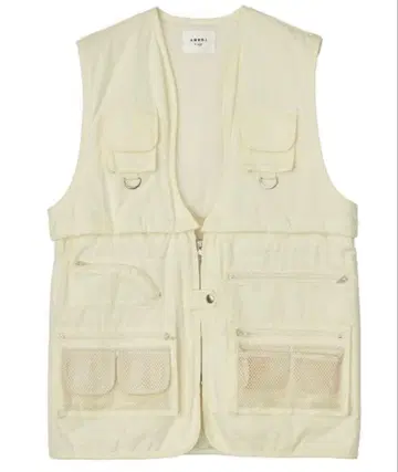 amerivintage 2WAY FISHING VEST 화이트