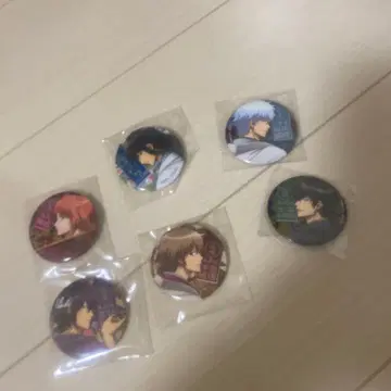 은혼 캔뱃지 6개 세트