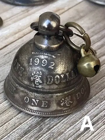 앤티크 목걸이 Bell (체인 포함)