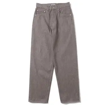 HARD TWIST BROWN DENIM WIDE PANTS 30