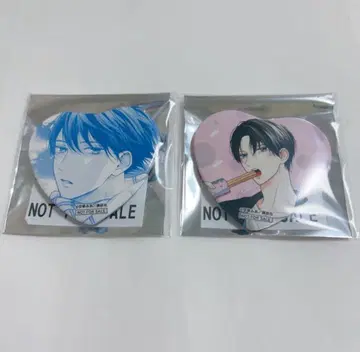 견딜 수 없는 건 사랑인가 하트 캔뱃지