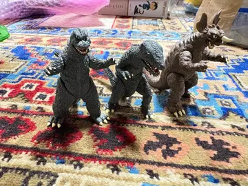 가샤폰 HG 고질라 괴수 총진격편 고질라 바라곤 고로자우루스 3체