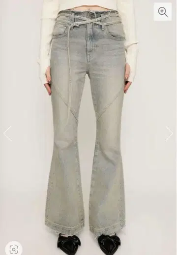 SLY 프린지 플레어 데님