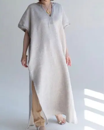 sea rie 속기모 카프탄 드레스 원피스