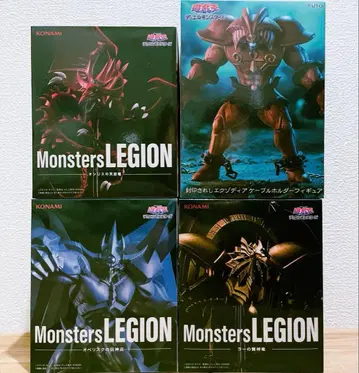 유희왕 삼환신 오시리스 오벨리스크 라 엑조디아 피규어 세트