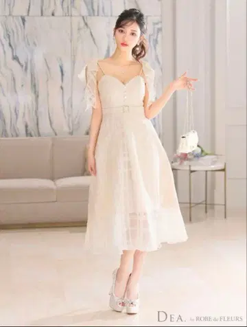 DEA by ROBE de FLEURS 아이보리 드레스 S