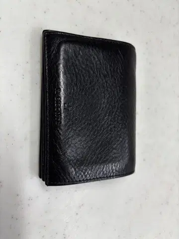 IL BISONTE 접이식 지갑 블랙 OLIVETA