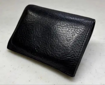 IL BISONTE 접이식 지갑 블랙 OLIVETA