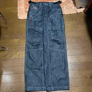 FUBU 광택 데님 Bboy sk8