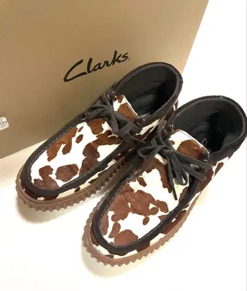 Clarks 송치 애니멀 클락스 레오파드 스네이크