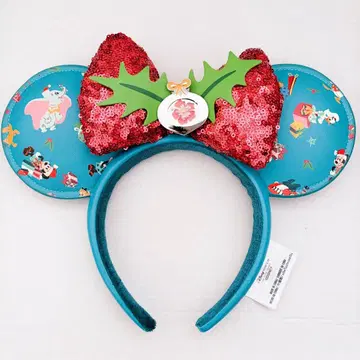 디즈니 리조트 하와이 아우라니 크리스마스 머리띠 미니