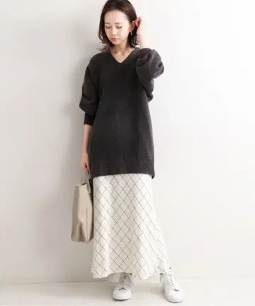 컨디션 최상 이에나 IENA 새틴 바이어스 플레어 스커트 40