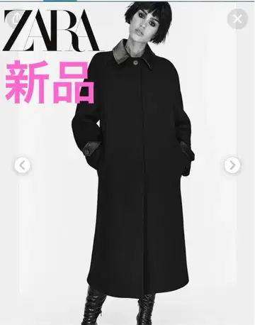 ZARA ZW COLLECTION MANTECO 울 혼방 코트