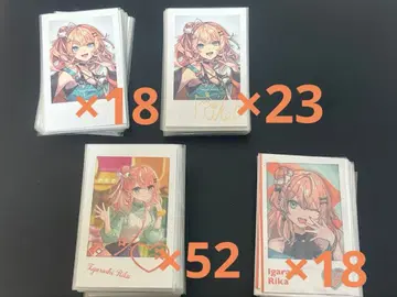 니지산지 이가라시 리카 폴라로이드풍 카드 세트 묶음 판매