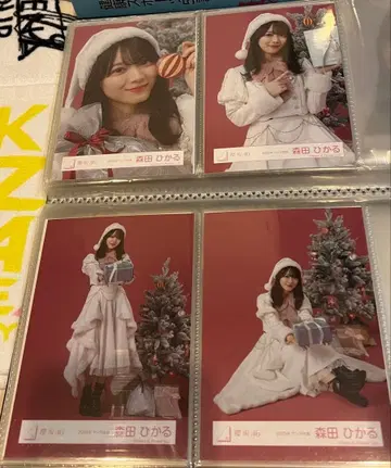 모리타 히카루 사쿠라자카46 생사진 2025년 산타 의상 컴프